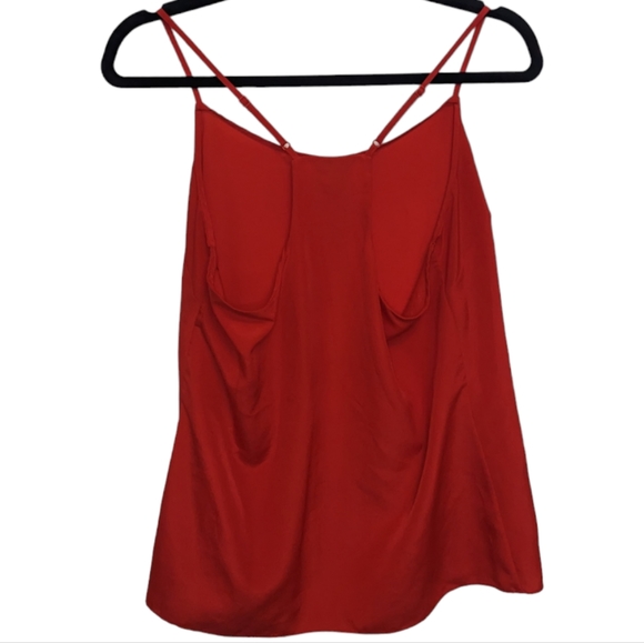 J. Crew Red Flowy Racerback Strappy Tank Top Size 10 ✨❤️ - Picture 5 of 13